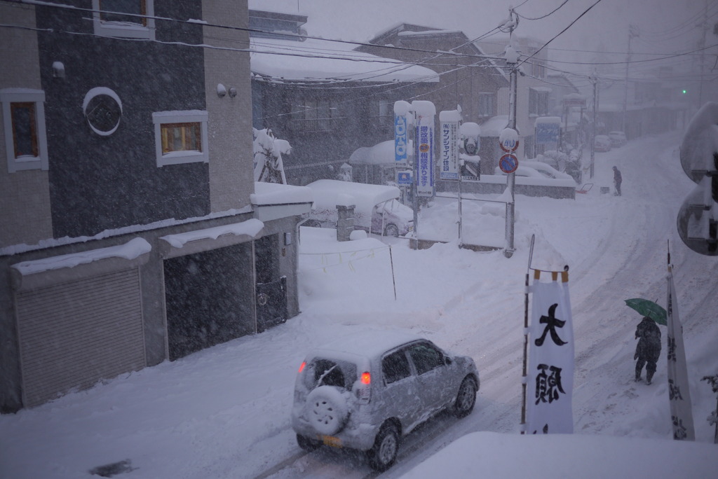 大雪の大晦日