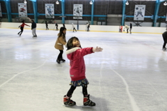 初めてのアイススケート