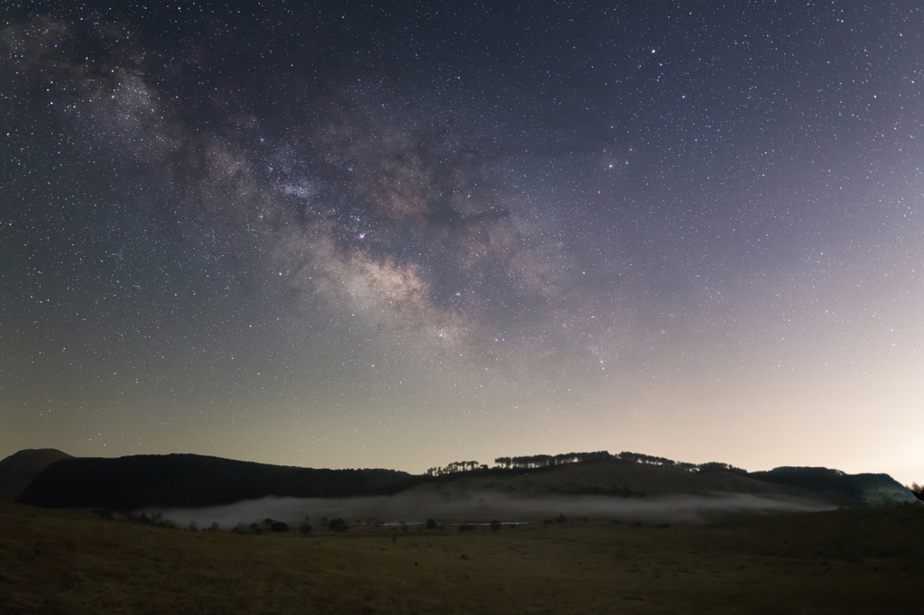 霧ヶ峰の星空