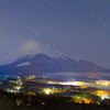 山中湖からの富士