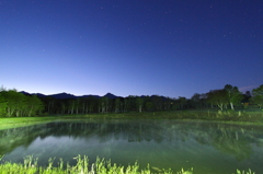 信州原村の夜明け前