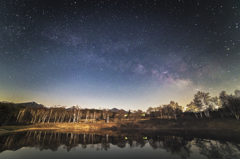 星空はどこに、、、、。