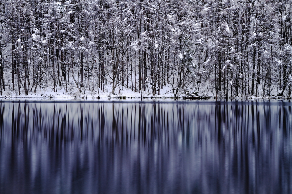 御射鹿池 名残り雪 By Soranopa Id 写真共有サイト Photohito