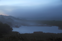 八島湿原の朝