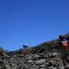 頑張れ・・小さな登山者