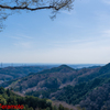 登山中の風景