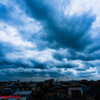 雨が降り出す前の空