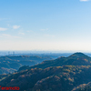 登山中の風景