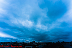 雨が降り出す前の空