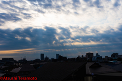 出社前の空