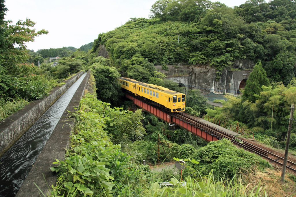 若宮井路笹無田石拱橋