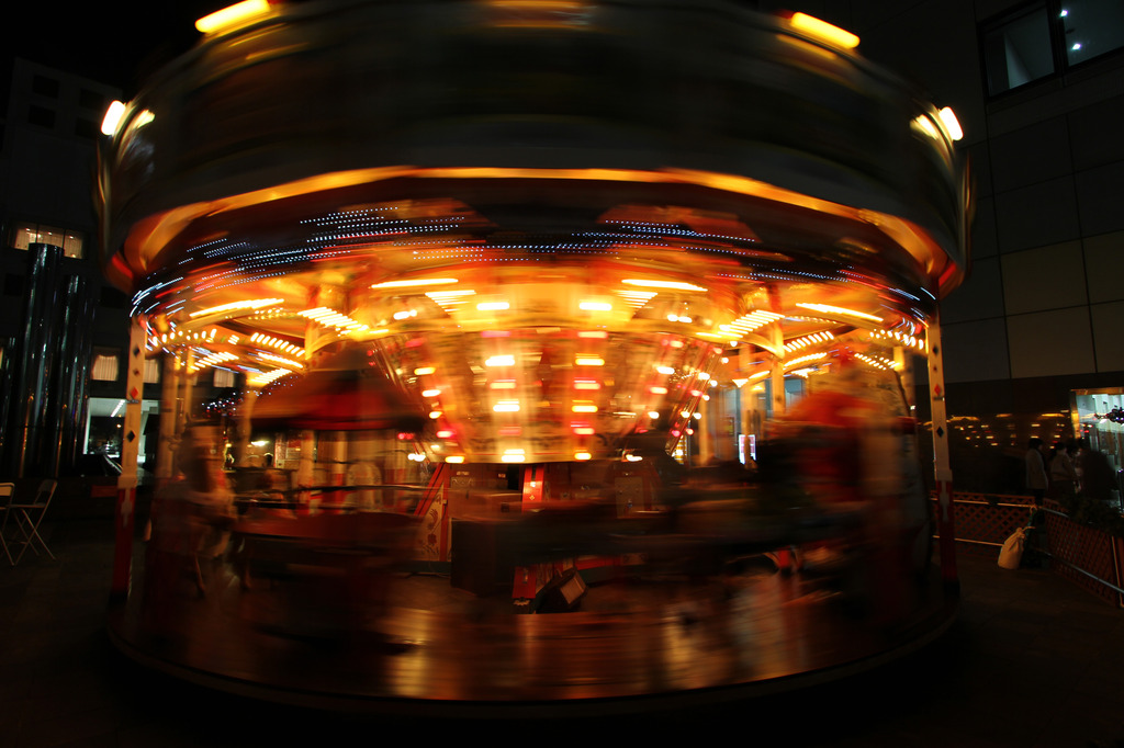 Merry-go-go-round！