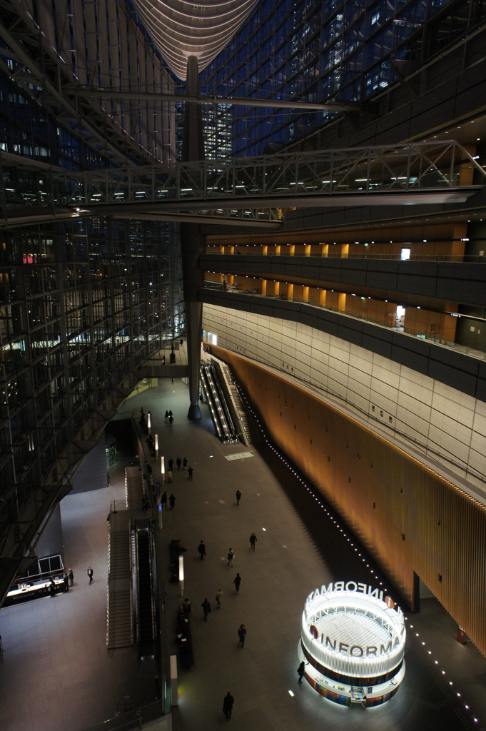 Night　view　of　Tokyo　International　Forum