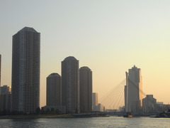 夕暮れの臨海副都心