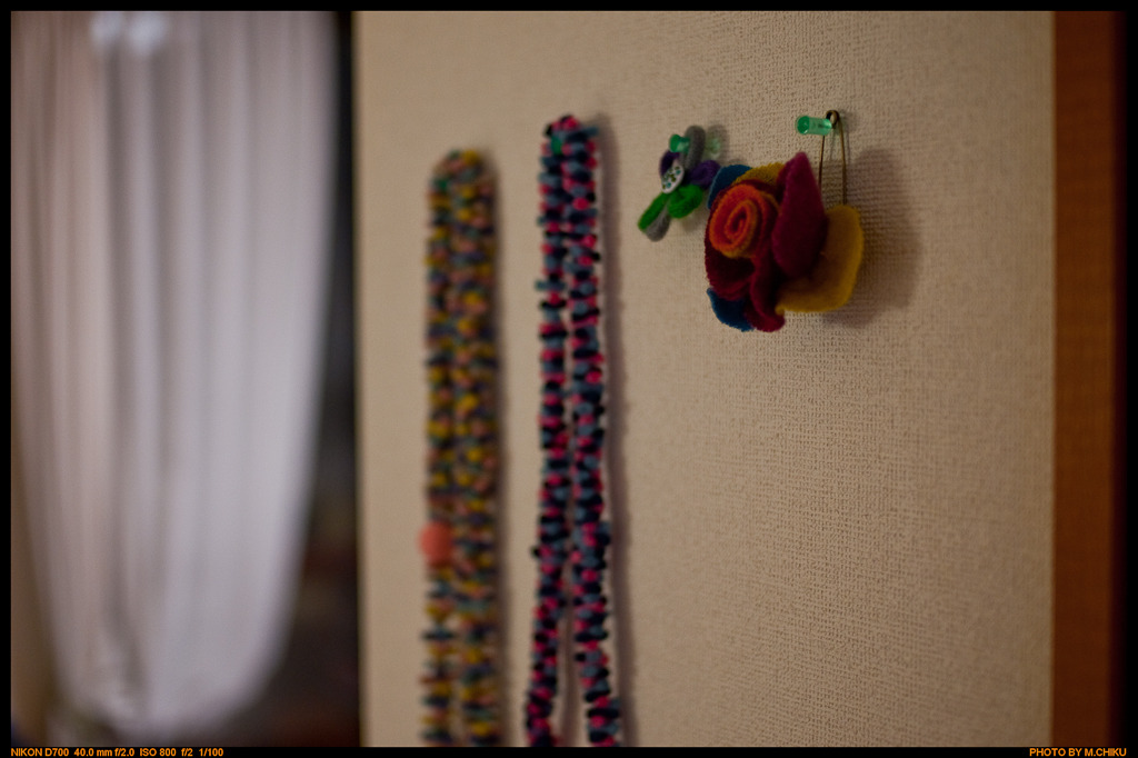 felt accessories she made