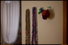 felt accessories she made