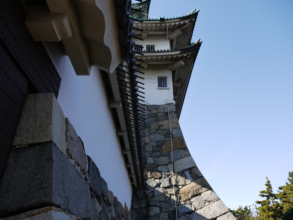 名古屋城剣塀