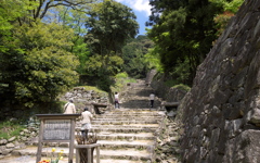 安土城大手道