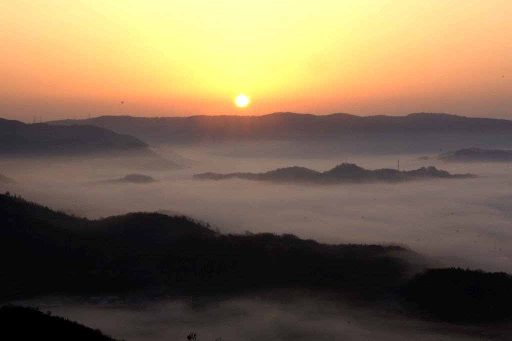 矢掛宿の朝