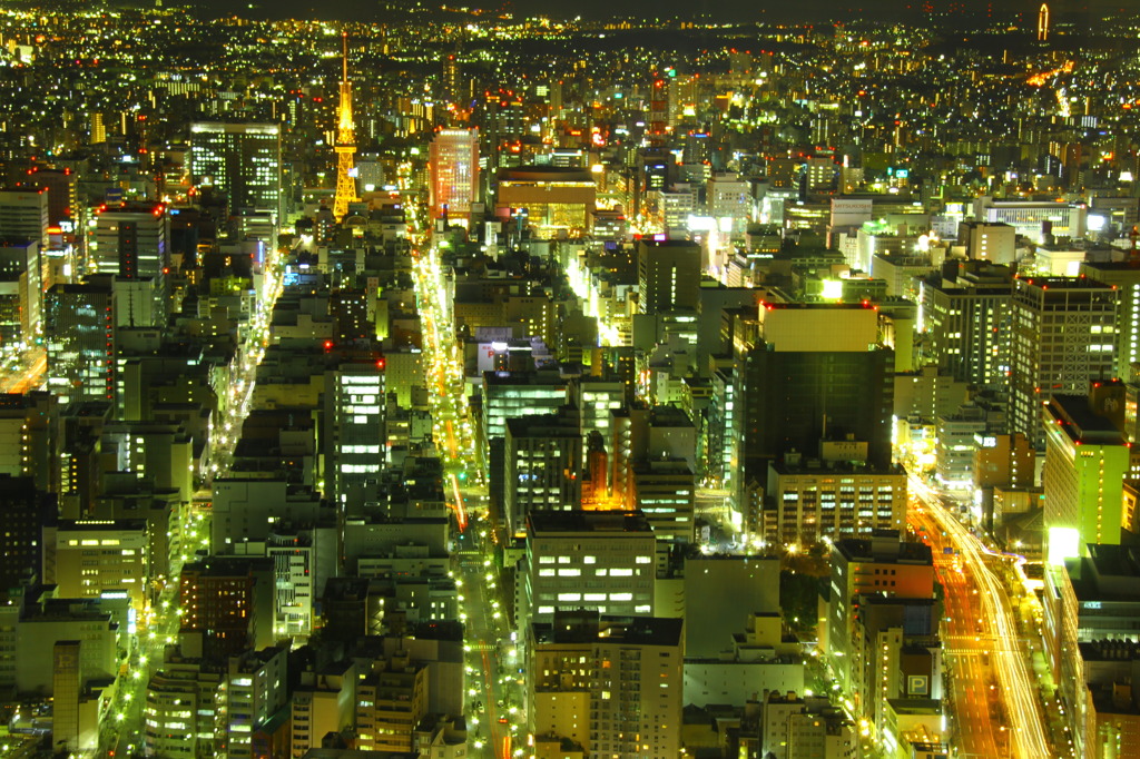 名古屋の夜景