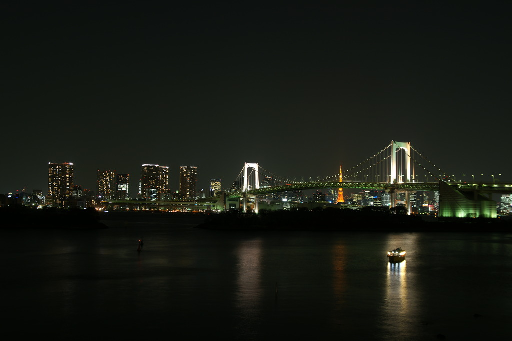 レインボーブリッジ　夜景