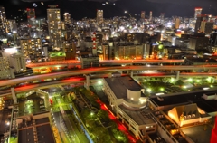 神戸ポートタワー5階展望室からの夜景05
