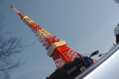 東京タワー in My Car