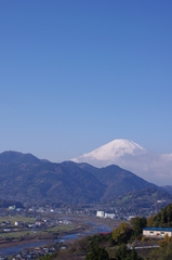 酒匂川と富士山