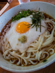 冷やしとろろうどん