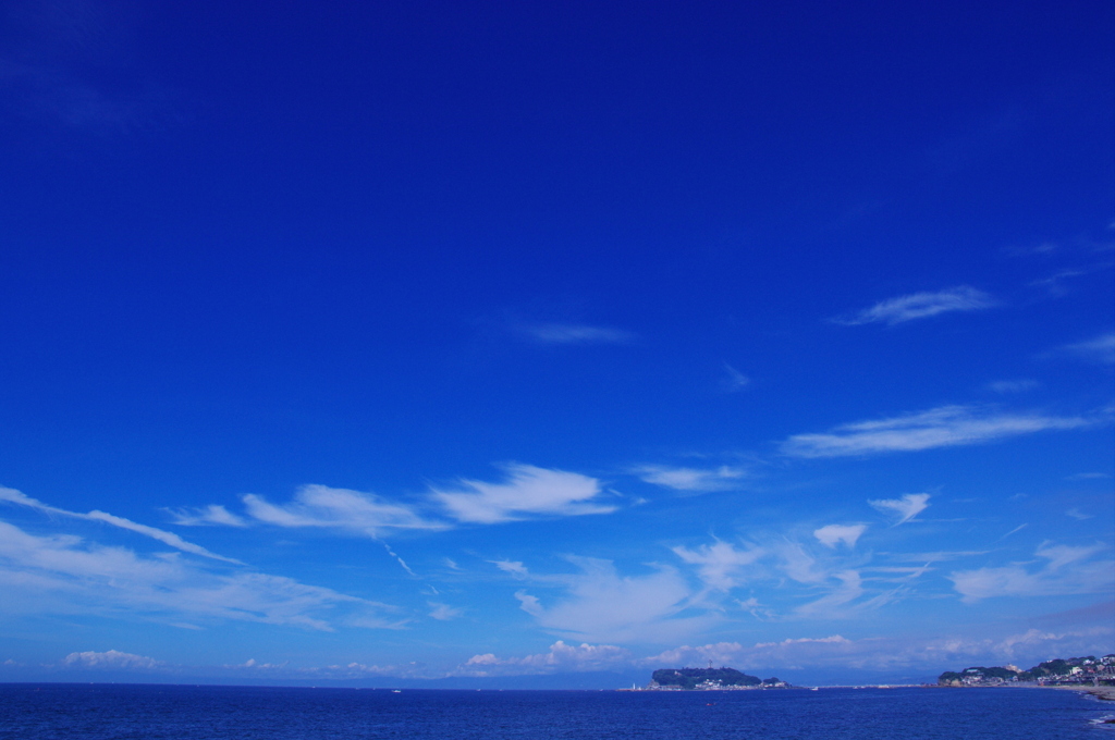ひろ～い夏空