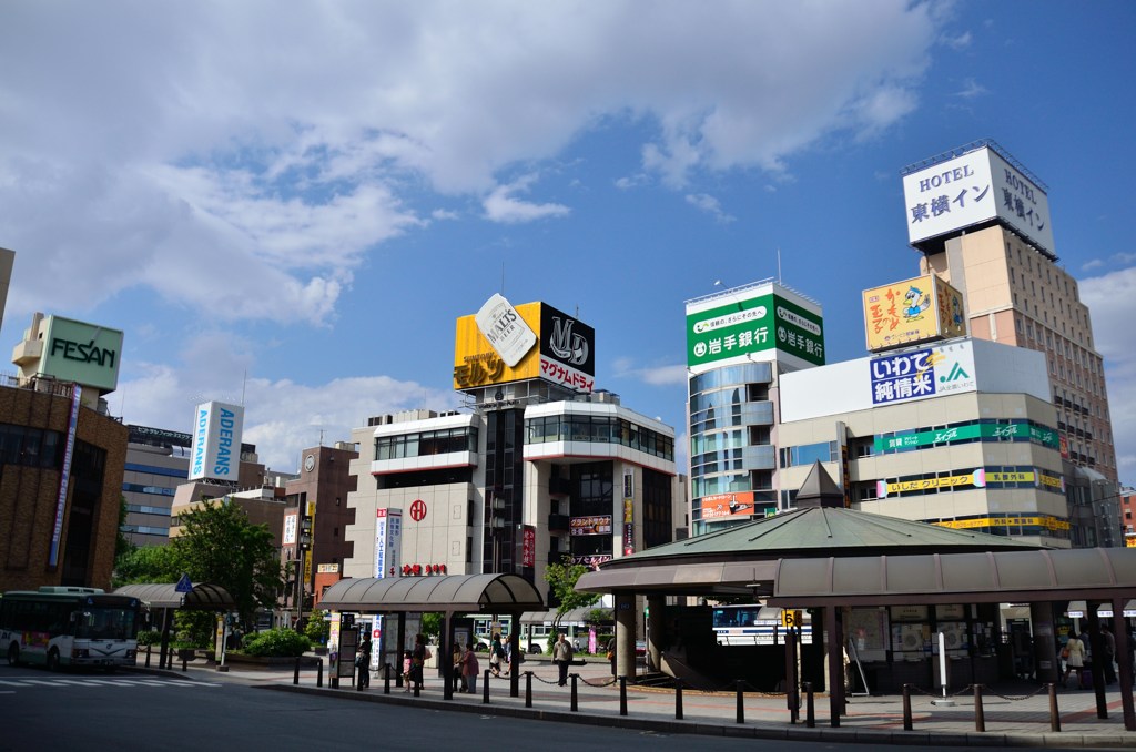 110605盛岡駅バスターミナル