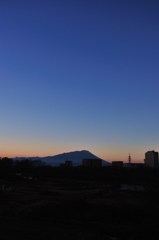 101121盛岡の夕方