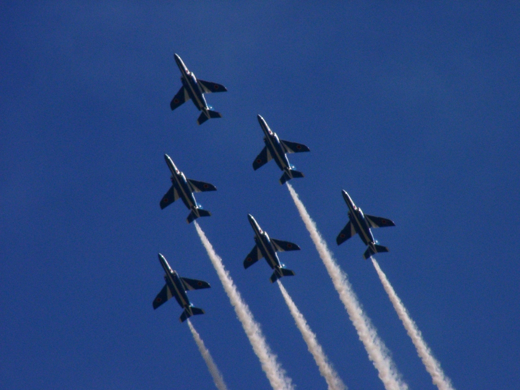 入間航空祭　T-4　ブルーインパルス