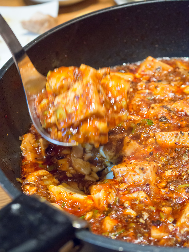 麻婆豆腐出来たよ！