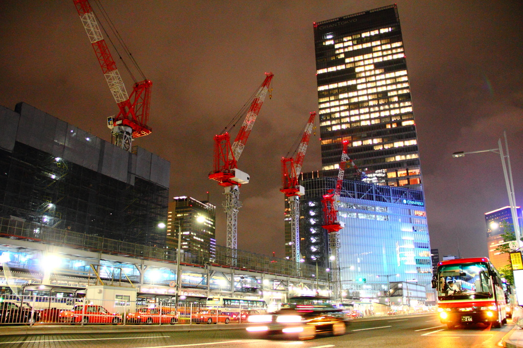 東京駅２１時