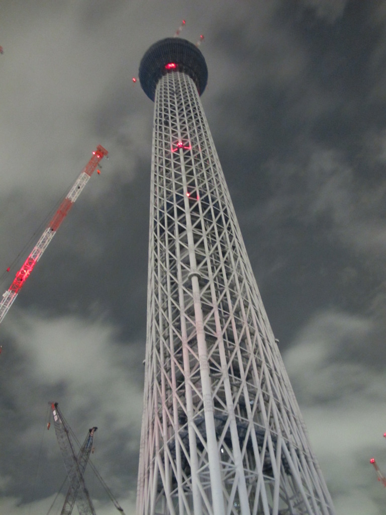 夜のスカイツリー