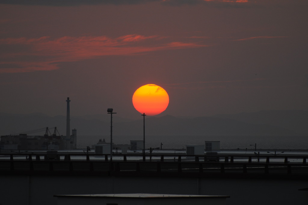慶良間に沈む夕日