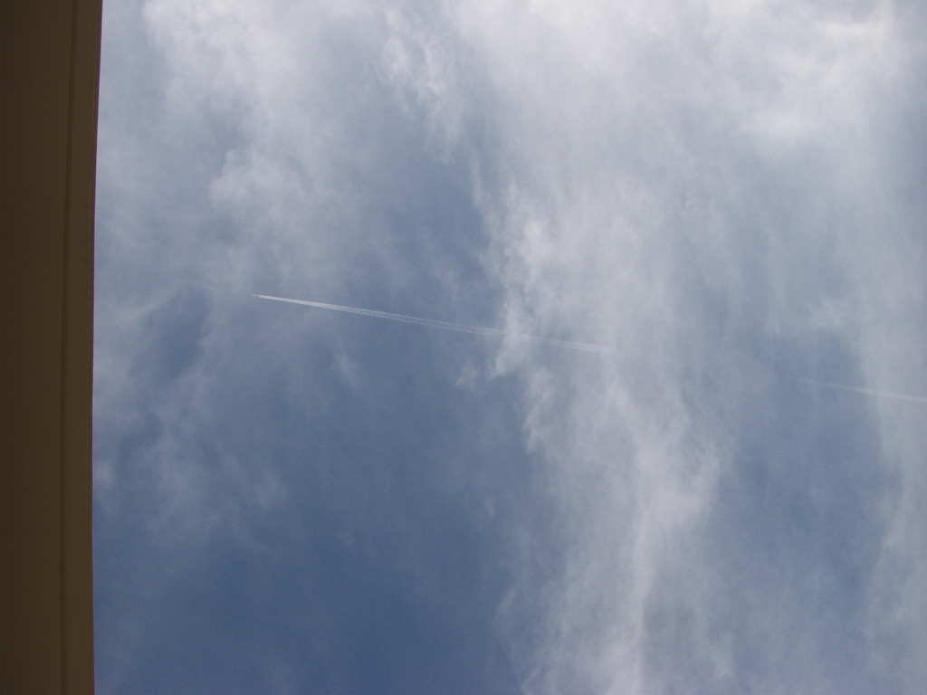 飛行機雲１