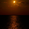 日食と海２