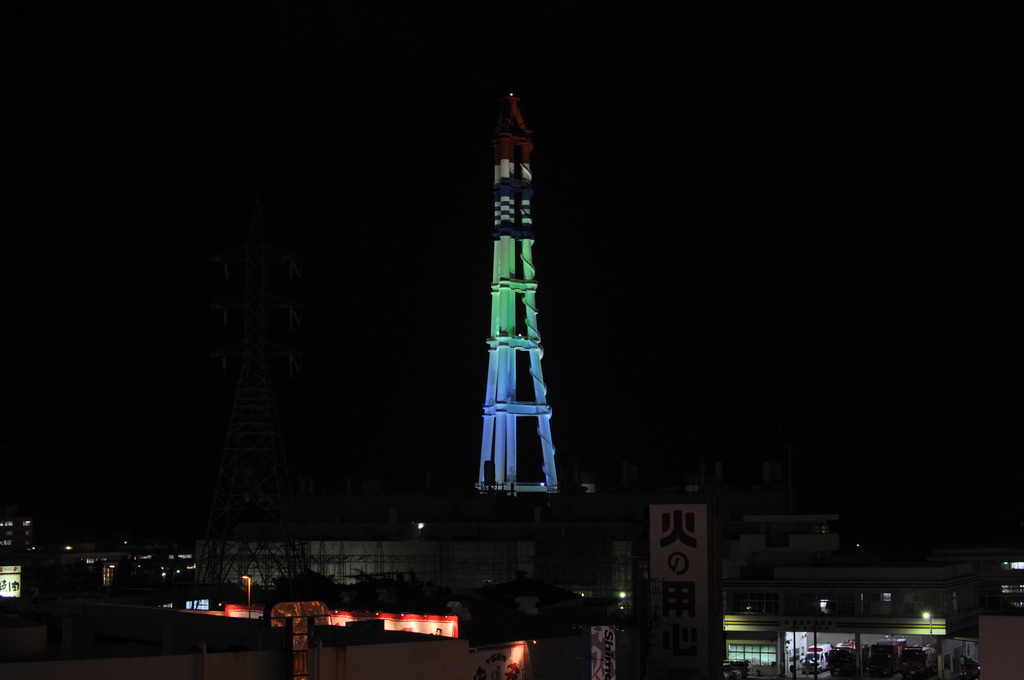 煙突もX'mas