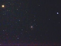 球状星団M4を望遠レンズで撮ってみた
