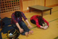 湯上がりストレッチ