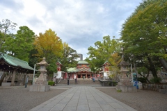 富岡八幡宮参道から 