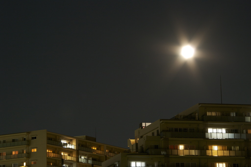 満月の夜