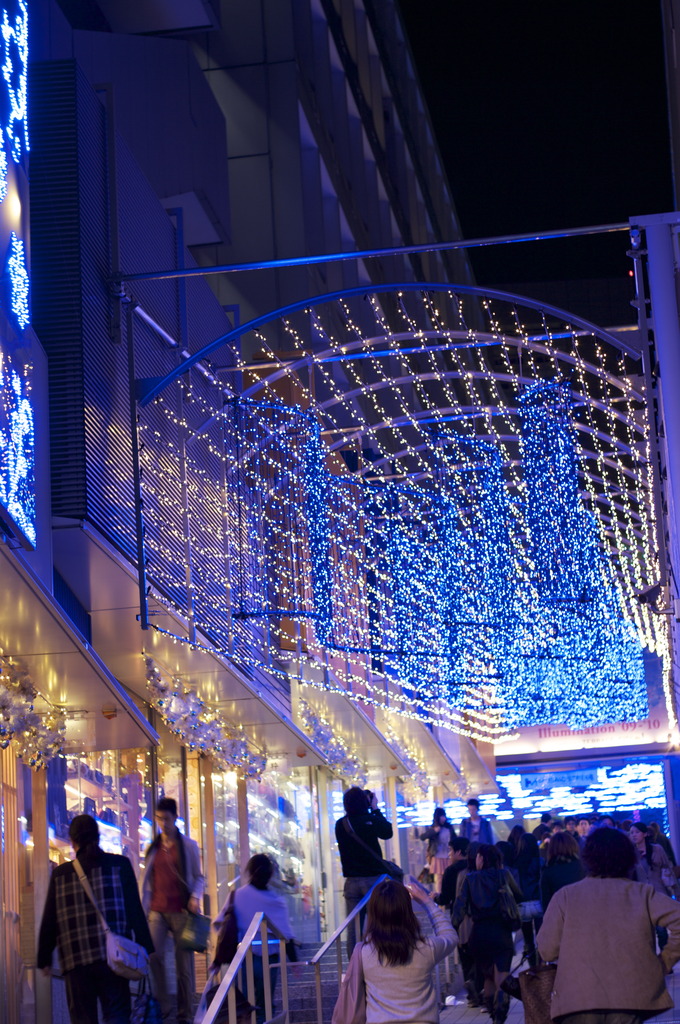 新宿のイルミネーション