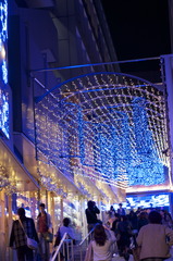 新宿のイルミネーション