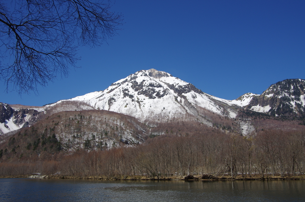 上高地、山開き前