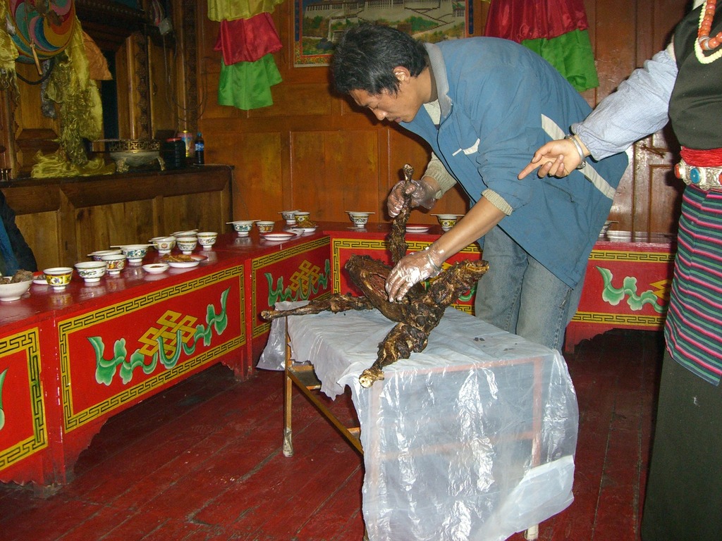 子羊丸焼き