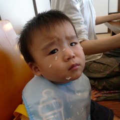 ご飯にまみれて