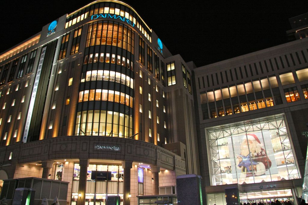 駅の灯り
